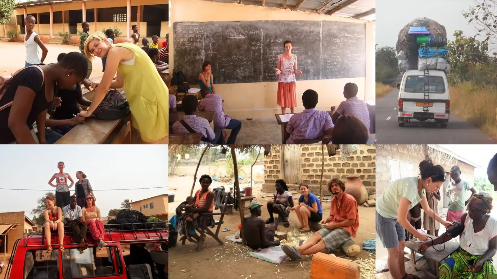 Wild Geese team in the field with partners in Togo